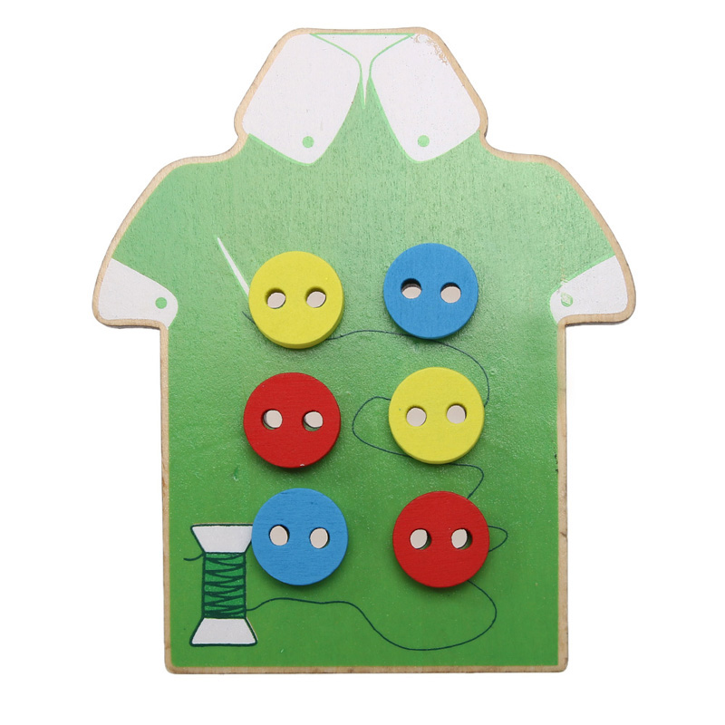 WEAR THE BOTTON ของเล่นสอนร้อยกระดุมเสื้อ