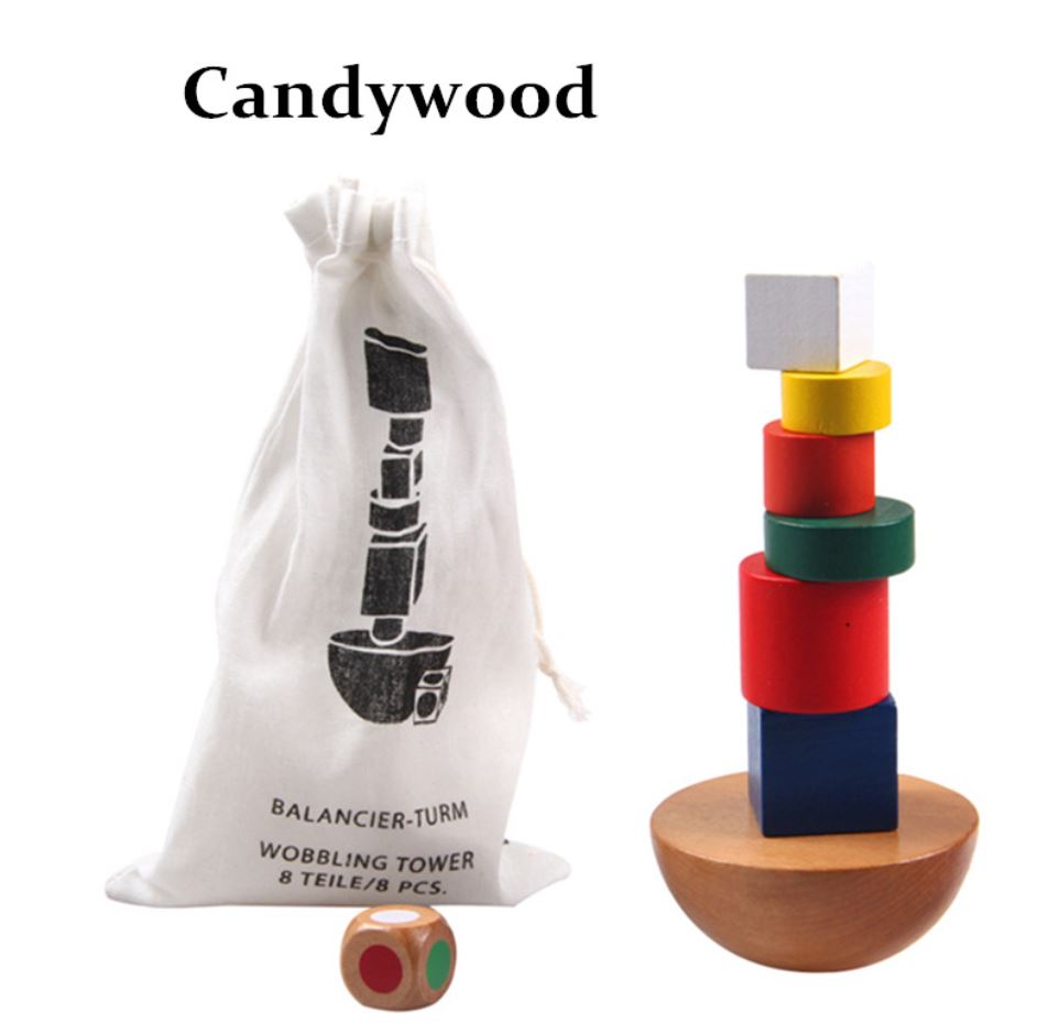 BALANCIER-TRUM บล๊อคไม้เรขาคณิตสร้างสมดุลย์