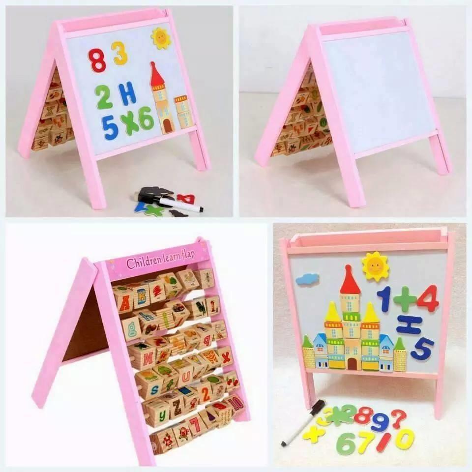 กระดานเสริมทักษะ 2 in 1Children Learn Flap